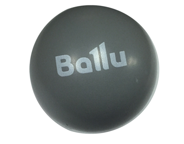 Мяч антистрессовый Ballu, серый