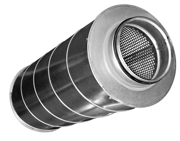Шумоглушитель Shuft для круглых воздуховодов SCr 200/900