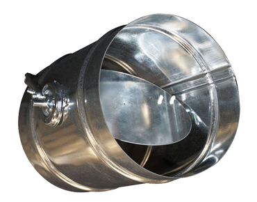 Воздушный клапан для круглых воздуховодов Shuft серии DCr 125